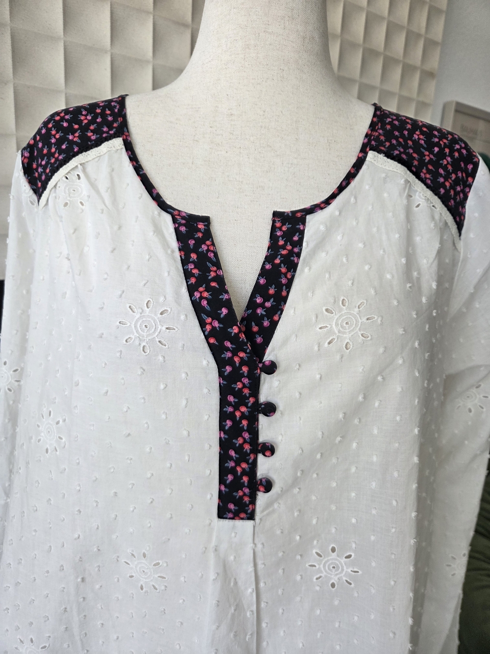 Matilda Jane Make Believe Snow Globe Tunic Peasant Bohemian Cottagecore Top XXL - Picture 3 of 11